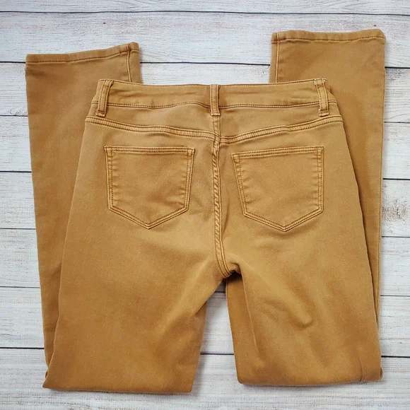 Dress barn straight leg brown pants - Picture 2 of 5